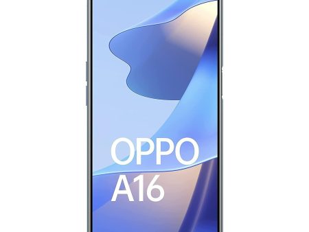 (Refurbished) Oppo A16 (Pearl Blue, 4GB RAM, 64GB Storage) Without Offers, Large Online Hot Sale