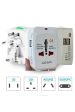 aarm 4 in 1 Universal Travel Adapter with Type C - Universal Plug Socket with 2 USB-A 2.1A, 1 USB-C 3A, International Travel Adapter with 1 Year Warranty Online now