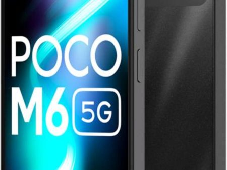 (Refurbished) POCO M6 5G (Galactic Black, 8GB RAM, 256GB Storage) Fashion