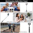 Mobilife Selfie Stick with Light Tripod Stand 104 cm 41 inch Bluetooth Extandable Selfie Stick Tripod Rechargeable Dimmable Fill Light for Youtube Vlog Live Streaming Holder Compatible for Gopro,Black on Sale