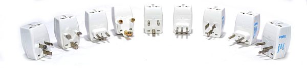 Ceptics 3 Outlet Travel Adapter Plug Type J for Switzerland Sale