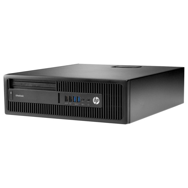 (Refurbished) HP EliteDesk Desktop Computer PC (AMD A10 Processor, 4 GB RAM, 500 GB HDD, Windows 10 Pro, MS Office, AMD Radeon Graphics, USB, VGA), Black For Cheap