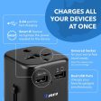 Orei Universal Travel Adapter with 2 USB Ports (2.4A Smart Plug Charging), Multiplug Socket Power Plug for Cell Phones, Tablets, Camera, for Travelers Sale