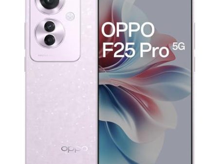 (Refurbished) Oppo F25 Pro 5G (Coral Purple, 8GB RAM, 128GB Storage) | with No Cost EMI Additional Exchange Offers Fashion