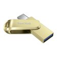 SanDisk Ultra Dual Drive Luxe Type C, Gold, 512GB, Up to 400MB s Transfer Speed, USB 3.2 Gen 1, 5 Y Warranty For Discount