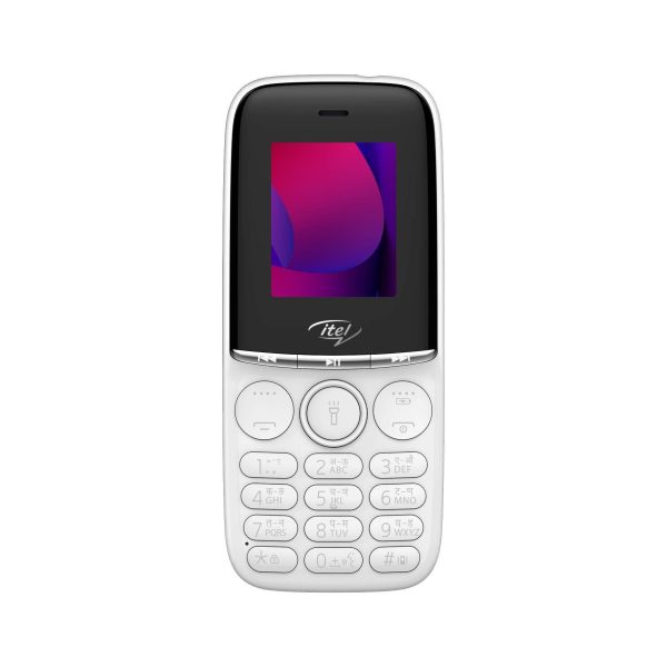 (Refurbished) itel Muzik110 (4.5cm, Loud Sound, White) For Discount