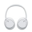 Sony WH-CH720N, Wireless Over-Ear Active Noise Cancellation Headphones with Mic, up to 35 Hours Playtime, Multi-Point Connection, App Support, AUX & Voice Assistant Support for Mobile Phones (White) Sale