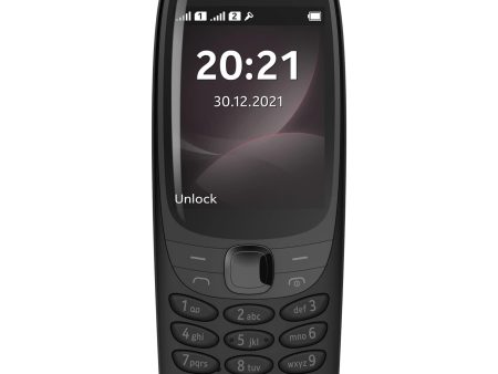 (Refurbished) Nokia 6310 Dual SIM Feature Phone with a 2.8” Screen, Wireless FM Radio and Rear Camera | Black Online Sale