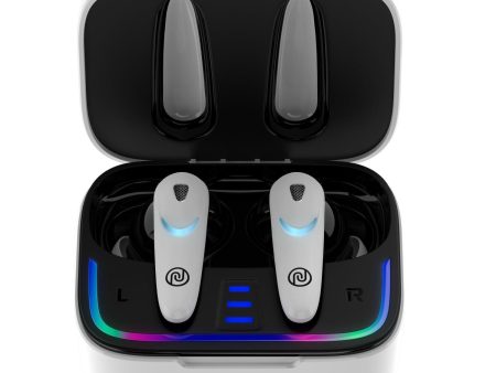 Noise Newly Launched Buds Combat X In-Ear Truly Wireless Gaming Earbuds with 40ms Low Latency, 60H of Playtime, Spatial Audio, RGB Lights, Instacharge(10 min=180 min),10mm Driver,BT v5.3(Covert White) Discount