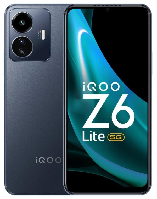 (Refurbished) iQOO Z6 Lite 5G (Mystic Night, 4GB RAM, 64GB Storage) Online Hot Sale