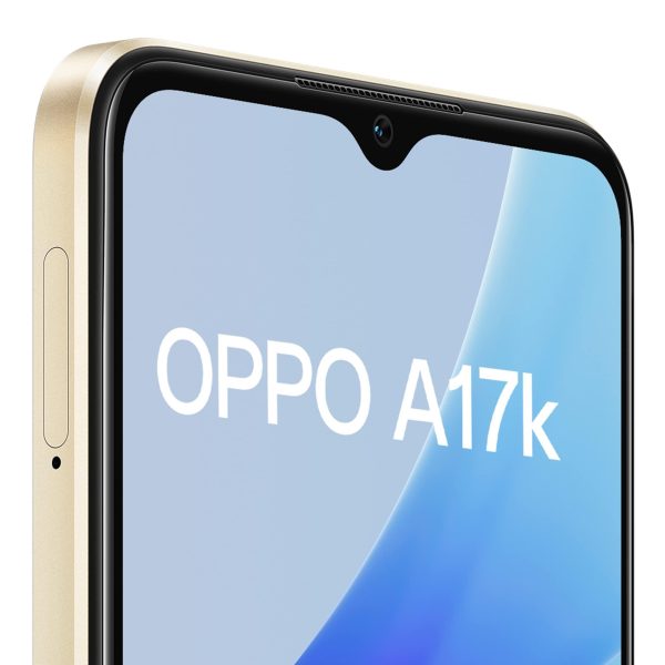 (Refurbished) Oppo A17k (Gold, 3GB RAM, 64GB Storage) with No Cost EMI Additional Exchange Offers For Cheap