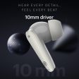 Noise Buds VS106 Truly Wireless in-Ear Earbuds with 50H Playtime, Quad Mic with ENC, Instacharge(10 min=200 min),Ultra-Low Latency(up to 40ms), 10mm Driver, and BT v5.3 (Cloud White) For Discount