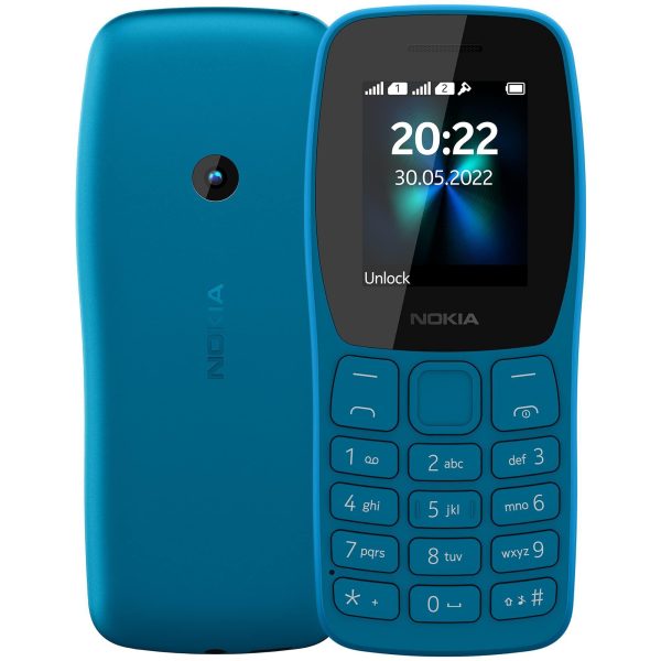 (Refurbished) NOKIA 110 TA-1434 DS in Cyan Cheap