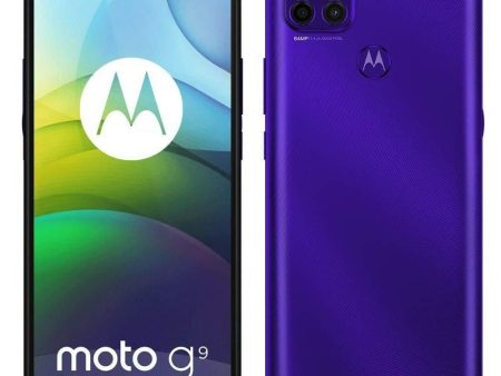 (Refurbished) Motorola G9 Power (Electric Violet, 4GB RAM, 64GB Storage) Hot on Sale