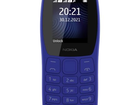 (Refurbished) Nokia 105 Classic | Dual SIM Keypad Phone with Built-in UPI Payments, Long-Lasting Battery, Wireless FM Radio | No Charger in-Box | Blue For Sale