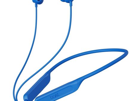 boAt Rockerz 378 Bluetooth Neckband with Spatial Bionic Sound Tuned by THX, Beast™ Mode, ASAP™ Charge, Signature Sound, 25 Hours Playtime & BT v5.1(Electric Blue) Hot on Sale