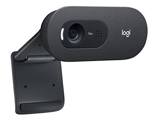 Logitech C505e HD Business Webcam - HD Webcam with 720p and Long-Range mic, Works with Windows, Mac or Chrome Fashion