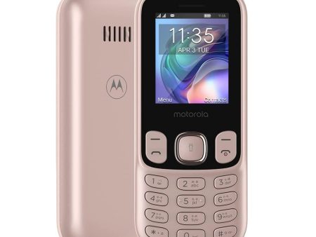 (Refurbished) Motorola A10e Dual Sim keypad Mobile with 800 mAh Battery, Expandable Storage Upto 32GB, W Supply