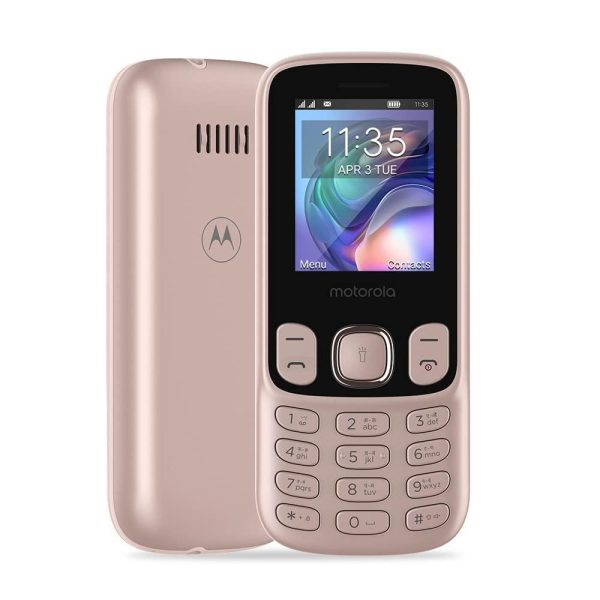 (Refurbished) Motorola A10e Dual Sim keypad Mobile with 800 mAh Battery, Expandable Storage Upto 32GB, W Supply