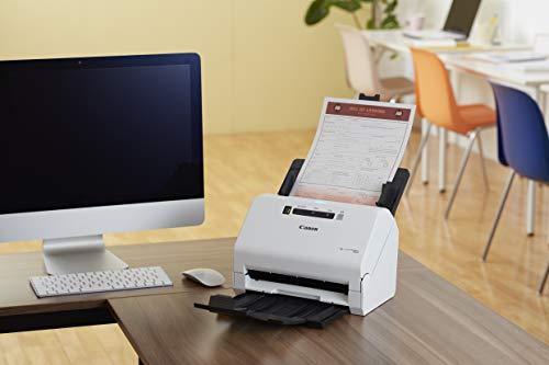 Canon imageFORMULA R40 Office Document Scanner For PC and Mac, Color Duplex Scanning, Easy Setup For Office Or Home Use, Includes Scanning Software Cheap