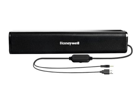 Honeywell Moxie V500 10W Portable USB Wired Soundbar, Speaker for PC,Desktop and Laptop with Volume Control and 3.5 mm AUX,2.0 Channel,52mmX2 Drivers,Plug &Play,2 Yrs Maufacuturer Warranty Online Sale