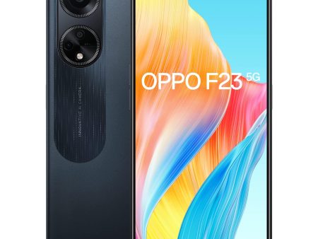 (Refurbished) Oppo F23 5G (Cool Black, 8GB RAM, 256GB Storage) | 5000 mAh Battery with 67W SUPERVOOC Charger | 64MP Rear Triple AI Camera with Microlens | 6.72  FHD+ 120Hz Display | with Offer Online Sale