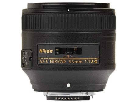 Nikon Af-S 85Mm F 1.8G Prime Lens for DSLR Camera - Black Online