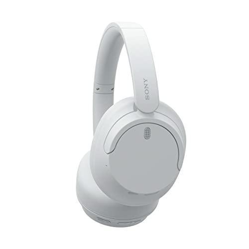 Sony WH-CH720N, Wireless Over-Ear Active Noise Cancellation Headphones with Mic, up to 35 Hours Playtime, Multi-Point Connection, App Support, AUX & Voice Assistant Support for Mobile Phones (White) Sale