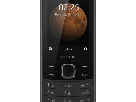 (Refurbished) Nokia 225 4G Dual SIM Feature Phone with Long Battery Life, Camera, Multiplayer Games, and Premium Finish – Black Colour Online Hot Sale