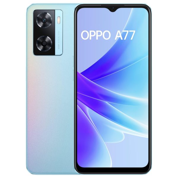 (Refurbished) OPPO A77 (Sky Blue, 4GB RAM, 64 Storage) Online