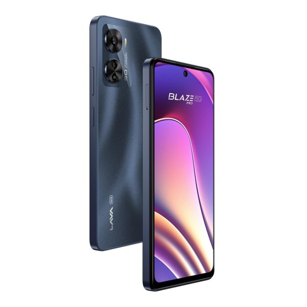 (Refurbished) Lava Blaze Pro 5G (Starry Night, 8GB RAM, 128GB Storage)| 50 MP AI Camera |120 Hz FHD+ Display | 33W Fast Charger | Upto 16 GB Expandable RAM Cheap