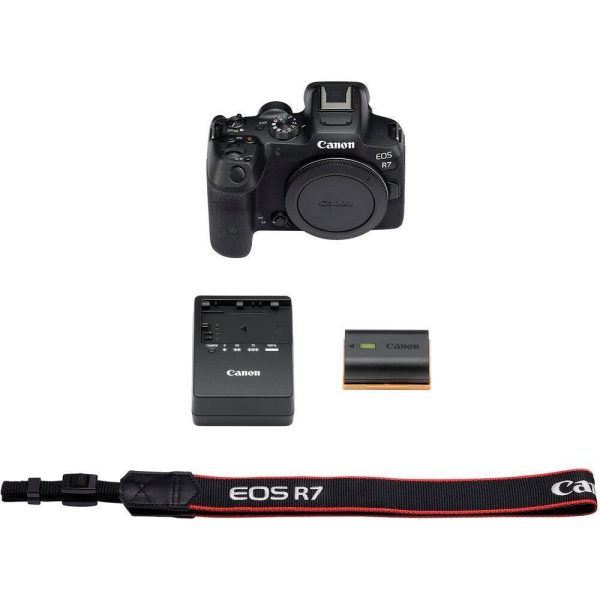 Canon EOS R7 32.5MP Mirrorless Camera Body | APS-C Sensor | 4K Video recording (Black) Discount