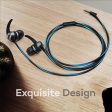 Boult Audio BassBuds X1 in-Ear Wired Earphones with 10mm Extra Bass Driver and HD Sound with mic(Blue) Cheap