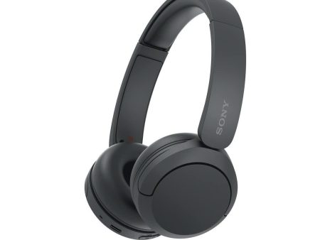 Sony WH-CH520, Wireless On-Ear Bluetooth Headphones with Mic, Upto 50 Hours Playtime, DSEE Upscale, Multipoint Connectivity Dual Pairing,Voice Assistant App Support for Mobile Phones (Black) Online now