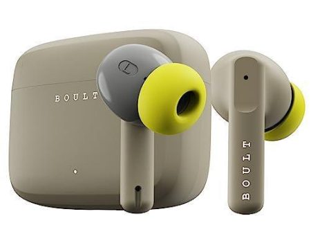 Boult Audio Z60 Truly Wireless in Ear Earbuds with 60H Playtime, 4 Mics ENC Clear Calling, 50ms Low Latency Gaming, 13mm Bass Driver, Type-C Fast Charging, IPX5 Ear Buds Bluetooth 5.3 (Spring Green) Online Hot Sale