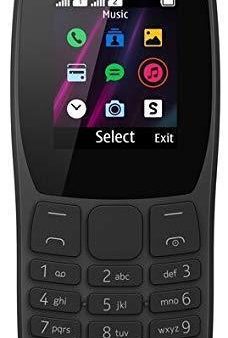 (Refurbished) Nokia 110 Dual SIM (Black) For Discount