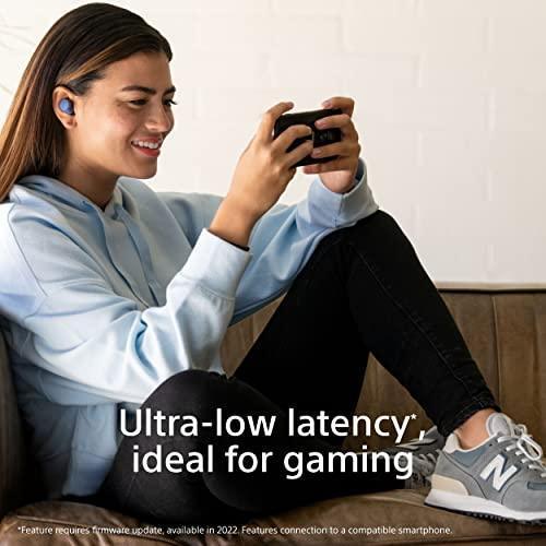 Sony LinkBuds S WF-LS900N Truly Wireless Noise Cancellation Earbuds Hi-Res Audio & 360 Reality Audio with Multipoint,Spotify Tap & Crystal Clear Calling ultralight weight Battery 20Hrs IPX4-Earth Blue Online now