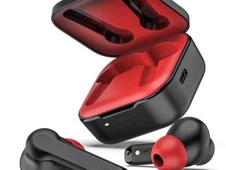 boAt Airdopes 458 TWS Wireless Earbuds with Spatial Bionic Sound by THX,in Ear, Enx Tech, 30H Playtime, Beast Mode, Signature Sound, ASAP Charge,IPX5,Touch Control(Active Black) on Sale