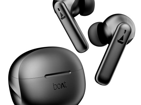 boAt Airdopes 170 TWS Earbuds with 50H Playtime, Quad Mics ENx™ Tech, Low Latency Mode, 13mm Drivers, ASAP™ Charge, IPX4, IWP™, Touch Controls & BT v5.3(Classic Black) Supply