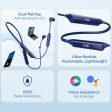 boAt Rockerz Trinity in Ear Earphones with 150H Playtime, Crystal Bionic Sound Powered by HiFi, Signature Sound, Beast™ Mode, ENx™ Tech, ASAP™ Charge, IPX5, Dual Pairing(Just Blue) For Cheap