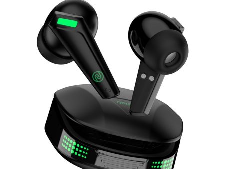 Noise Buds Combat Z in-Ear Truly Wireless Gaming Earbuds with 35ms Low Latency, 50H of Playtime, Instacharge(10 min=120 min),10mm Driver,BT v5.3(Stealth Black) Fashion