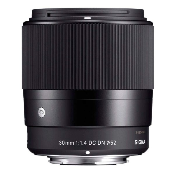 Sigma 30 mm f 1.4 DC DN Contemporary Lens for Sony E-Mount - Black Online