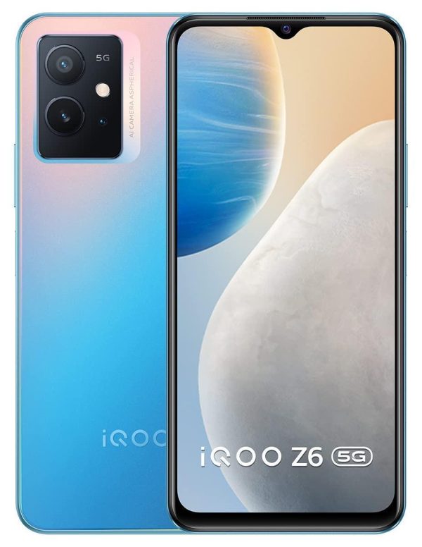 (Refurbished) iQOO Z6 5G (Chromatic Blue, 4GB RAM, 128GB Storage) Cheap