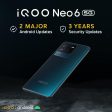 (Refurbished) IQOO Neo 6 5G (Cyber Rage, 8GB RAM, 128GB Storage) | Snapdragon® 870 5G Supply