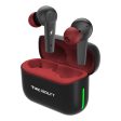 Fireboltt Fire Pods Vega 811 TWS earbuds with captivating RGB lights, Bluetooth 5.3, Gaming Mode, Quad Mic ENC, and voice assistance (Black Red) Online Sale