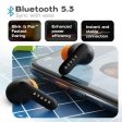 Boult Audio Z40 Pro with 100H Playtime, Quad Mic ENC, 45ms Low Latency Gaming, Premium Rubber Grip Case, 13mm Bass Drivers, Made in India TWS Bluetooth 5.3 Truly Wireless in Ear Earbuds (Midnight) Fashion