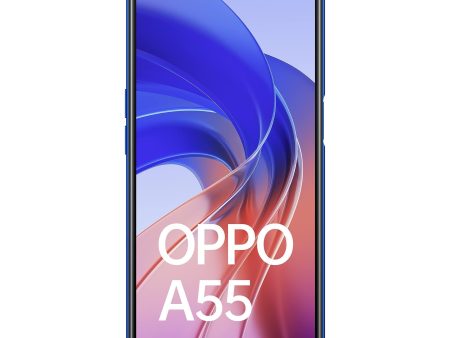 (Refurbished) OPPO A55 (Rainbow Blue, 6GB RAM, 128GB Storage) with No Cost EMI Additional Exchange Offers For Sale