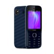 (Refurbished) Lava Gem Power (Blue Chrome) - Dual sim Keypad Mobile with 2.8  Big Screen, Smart AI Battery and Auto Call Recording Supply