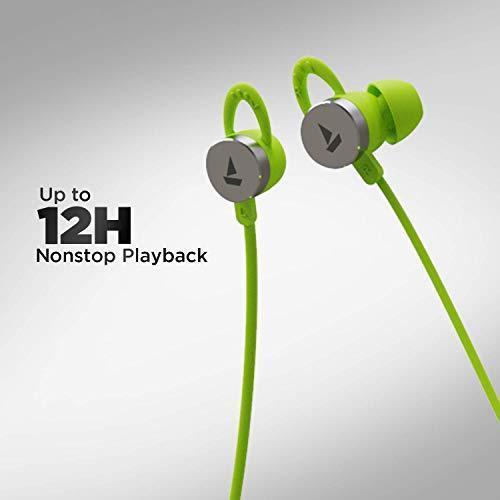 boAt Rockerz 295v2 Bluetooth Wireless in Ear Earphones with Mic (Spirit Lime) Discount