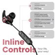 Boult Audio Curve Max Bluetooth Earphones with 100H Playtime, Clear Calling ENC Mic, Dual Device Connectivity, Lowest Latency Gaming, 13mm Bass Driver, Made in India Neckband Wireless Earphone (Black) Hot on Sale